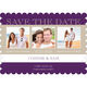 Purple Blissful Love Photo Save the Date Cards Image 5 of 6